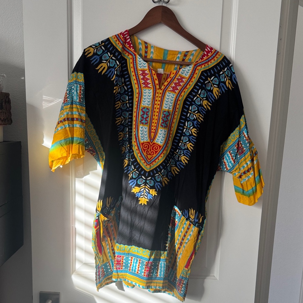 Colorful Dashiki Women's Top